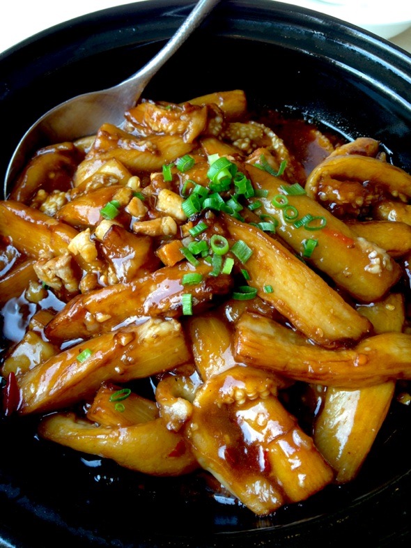 咸鱼茄子煲