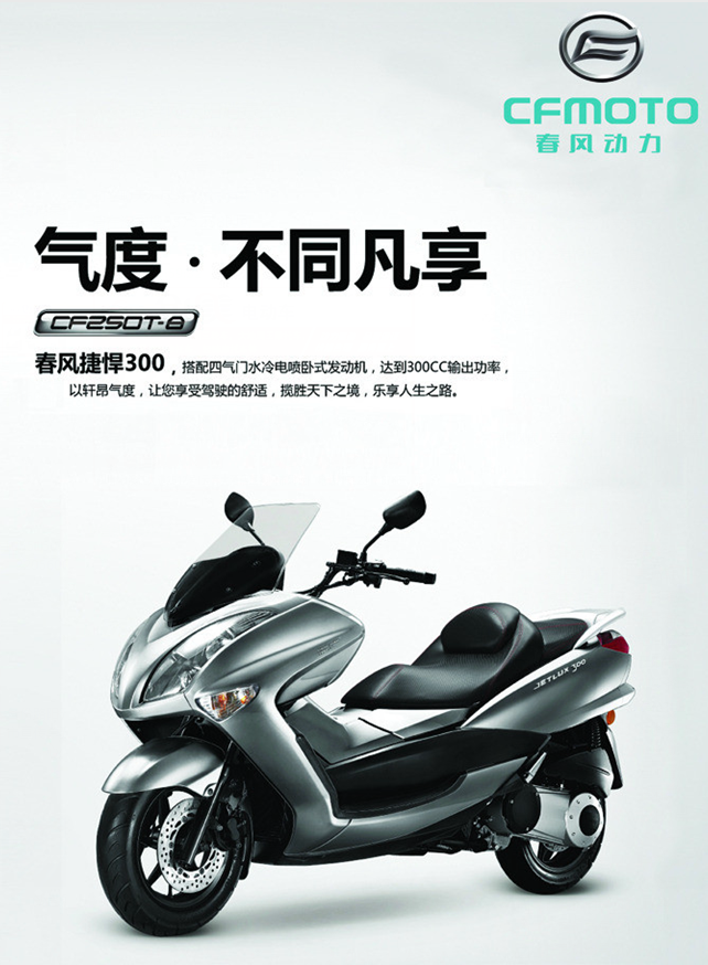 春风摩托车 捷悍300