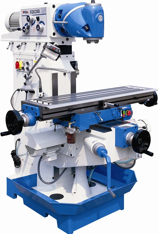 万能回转头铣床xq6226b