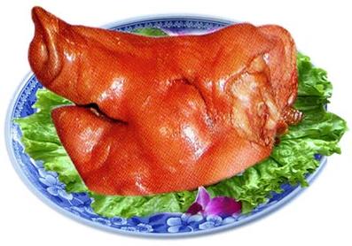 熏猪头肉