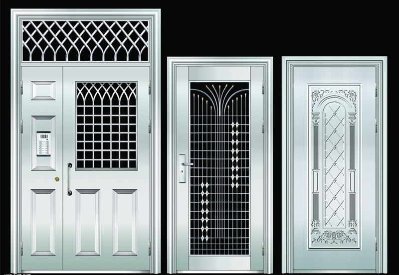 不锈钢门系列展示