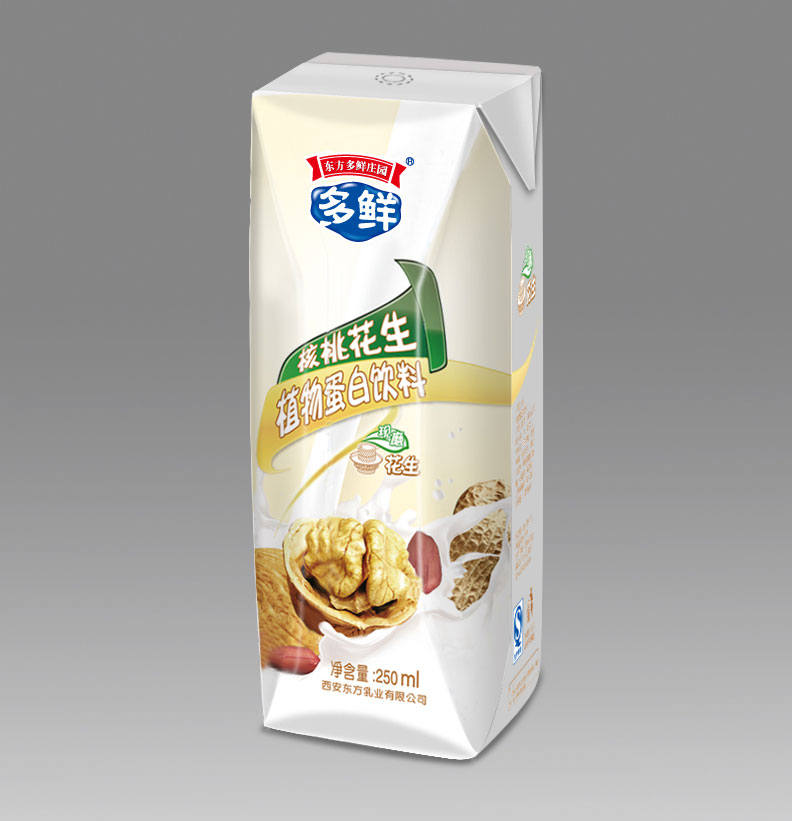 核桃花生牛奶