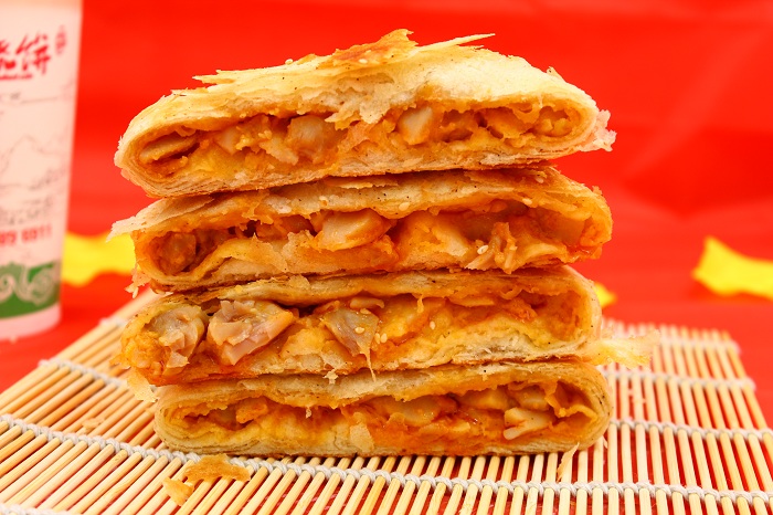 烧饼-川香鸡腿饼