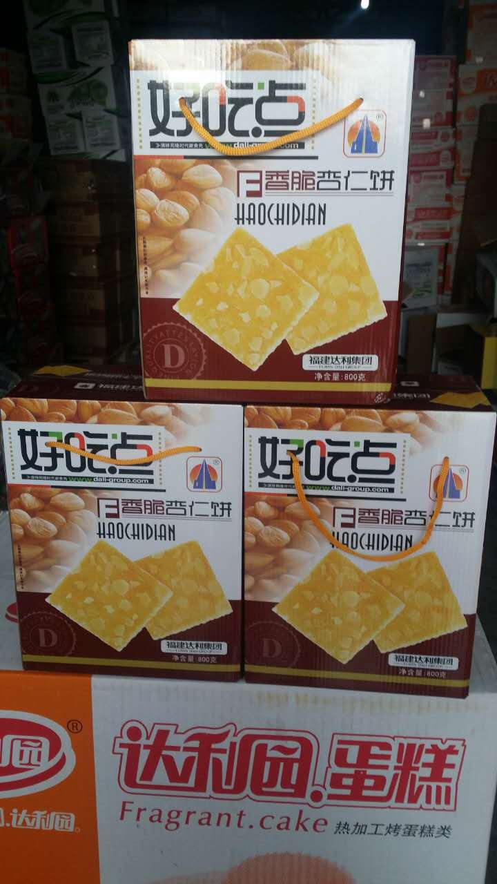 达利园好吃点800g香脆杏仁饼