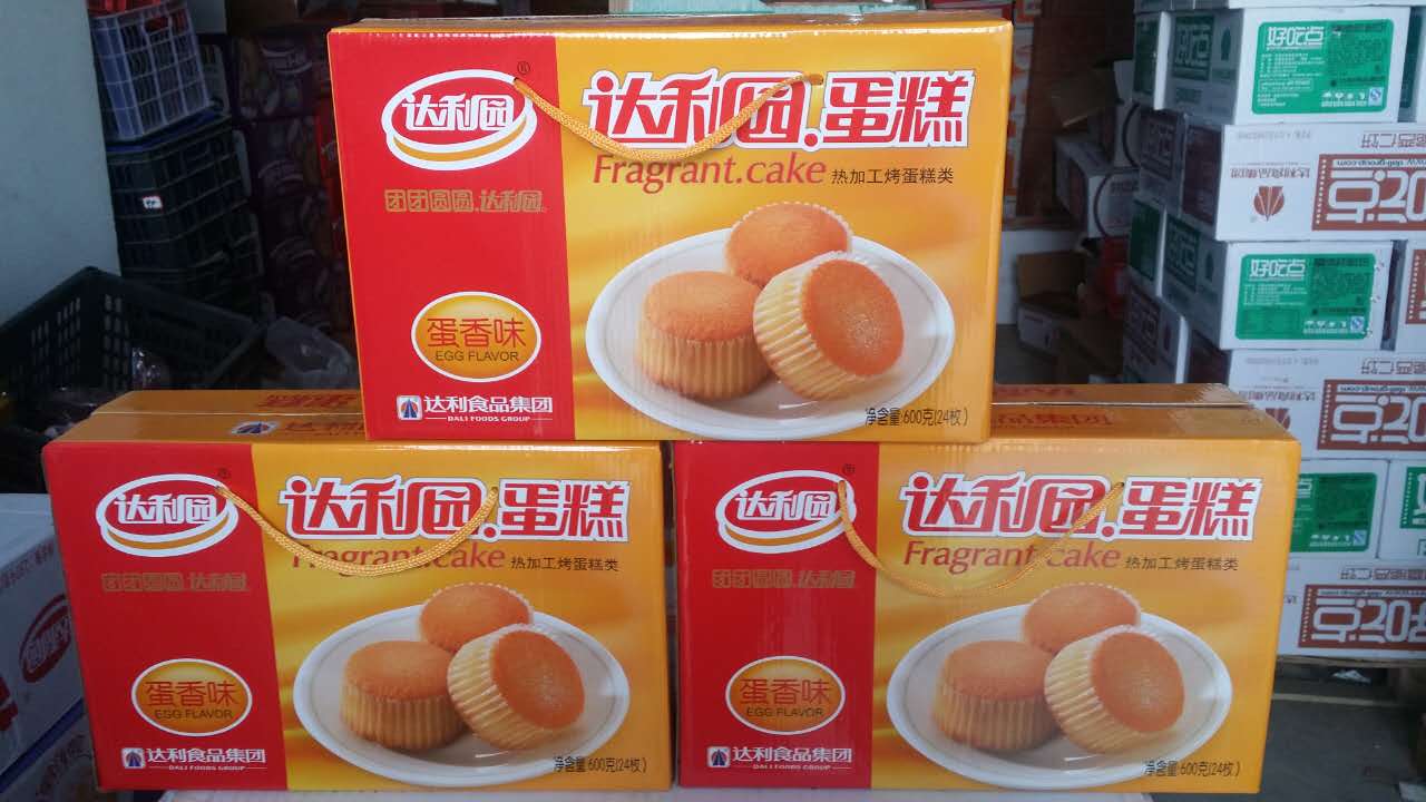 达利园600g蛋糕(24枚)蛋香味
