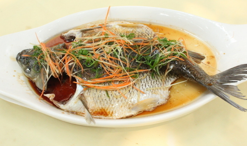 清蒸鲩鱼