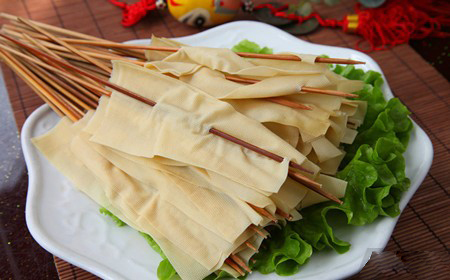 涮豆皮 【大12元40串】 【小8元20串】