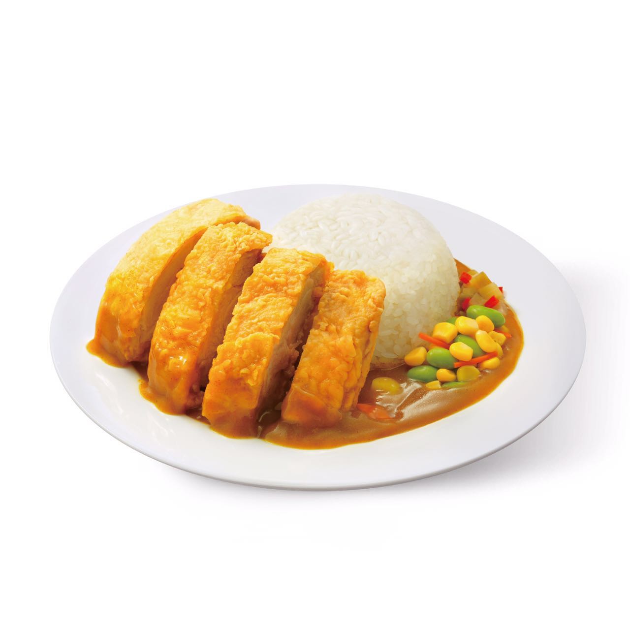 【德克士】咖喱脆皮鸡腿饭