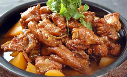农家炖土鸡