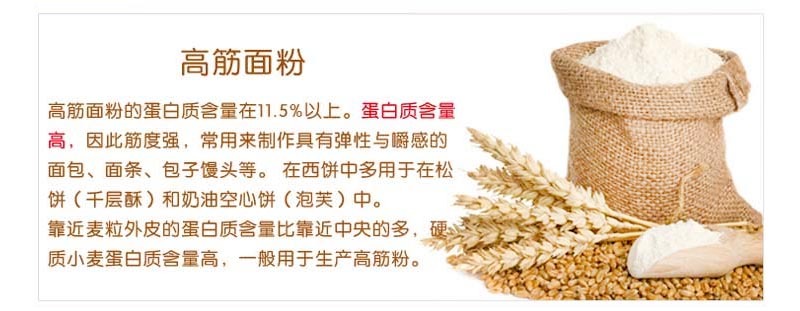 永乐高筋小麦粉25kg