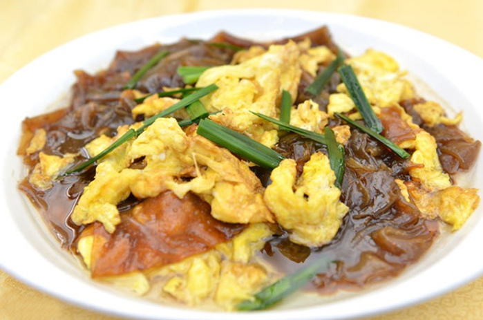 粉皮炒鸡蛋