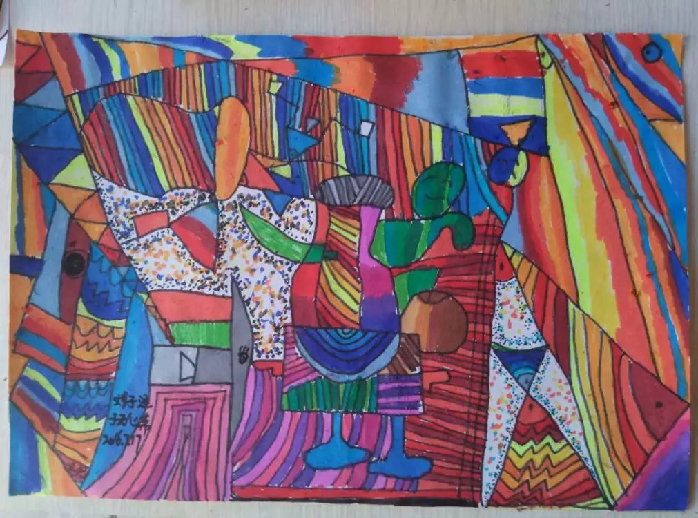 无心斋童画之思维创意绘画原创作品(一)