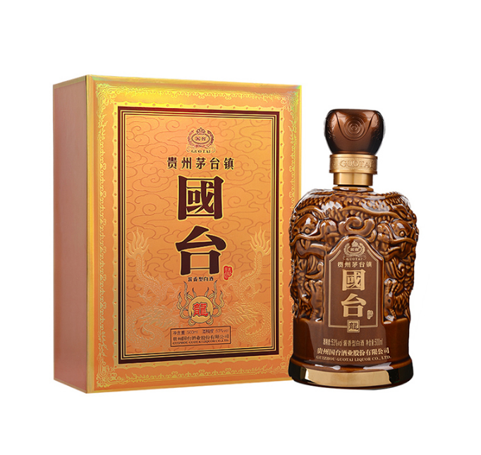 贵州国台酒业国台龙酒53度纯粮老酒500ml