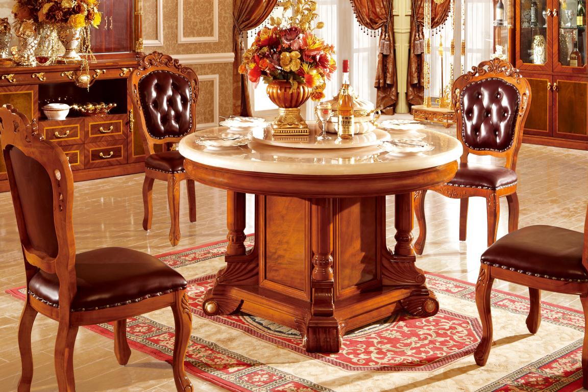 t205c#-1米35圆餐台(整版进口红龙玉a级玉石)