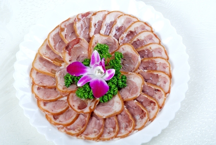 蒜泥肘花【一荤一素38元】套餐