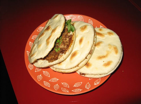 夹肉饼