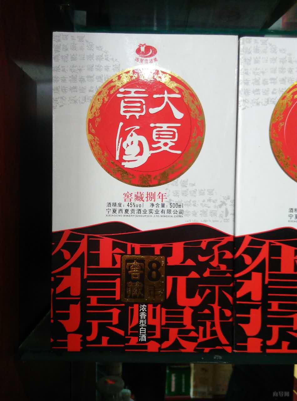 窖藏8年45°大夏贡500ml